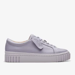 Clarks Mayhill Walk Lilac Leather Sale