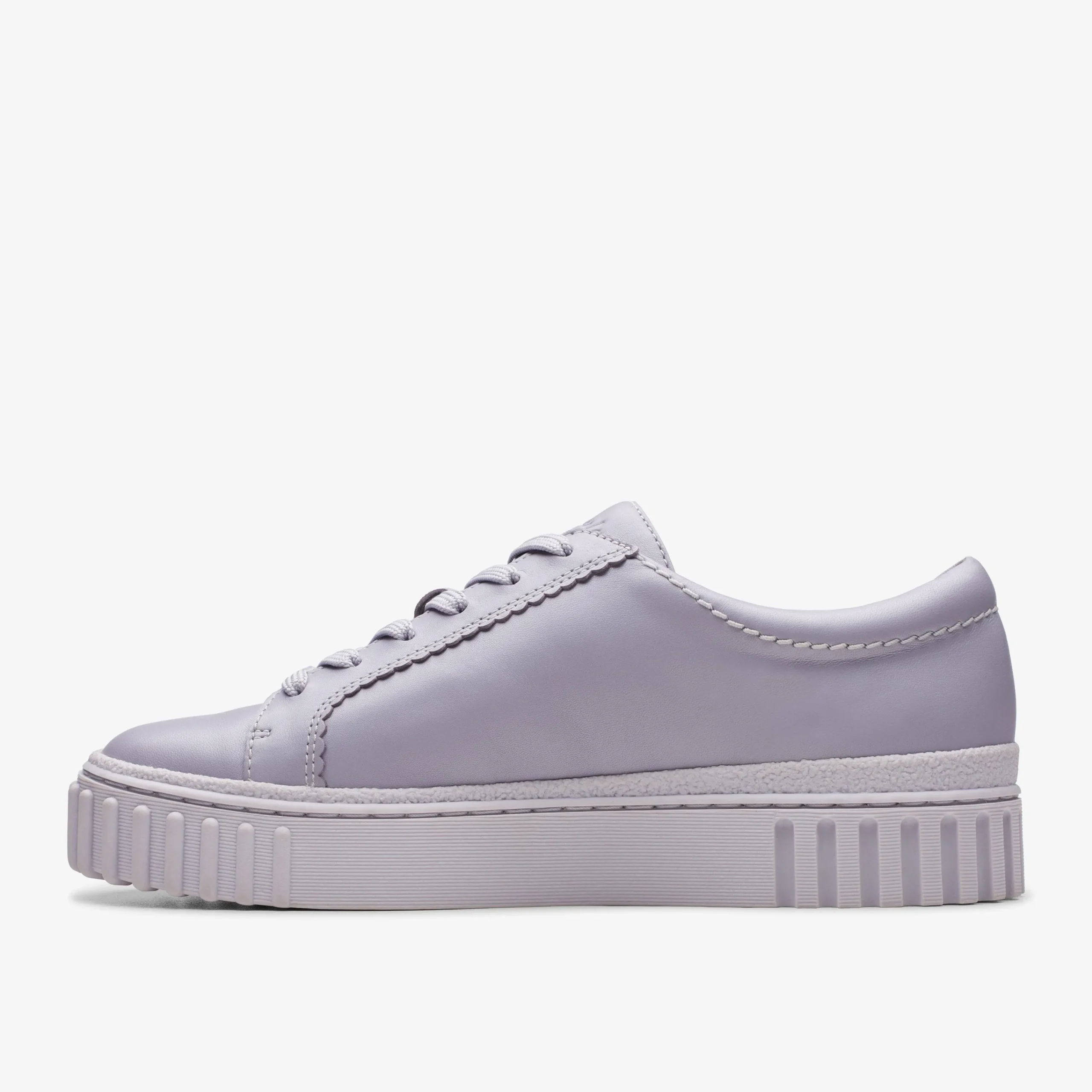 Clarks Mayhill Walk Lilac Leather Sale