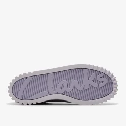 Clarks Mayhill Walk Lilac Leather Sale