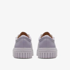 Clarks Mayhill Walk Lilac Leather Sale