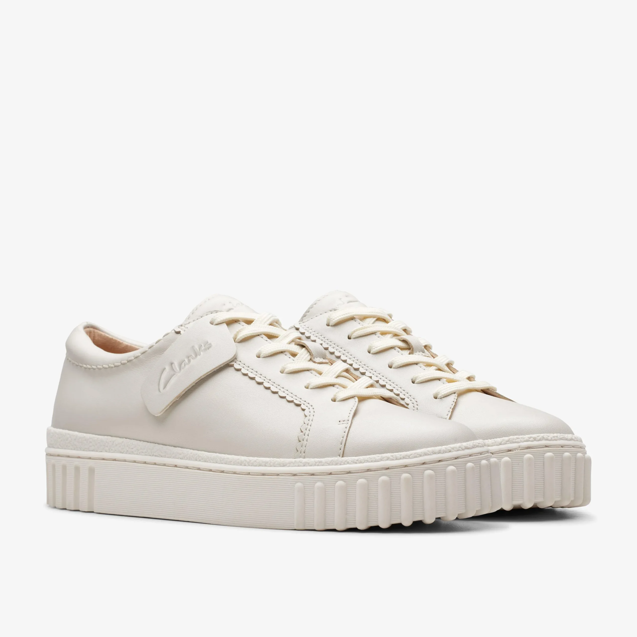 Clarks Mayhill Walk Off White Leather Store