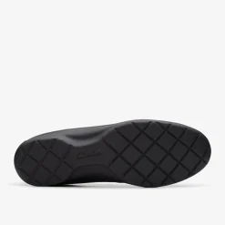 Clarks Meadow Opal Black Leather Discount
