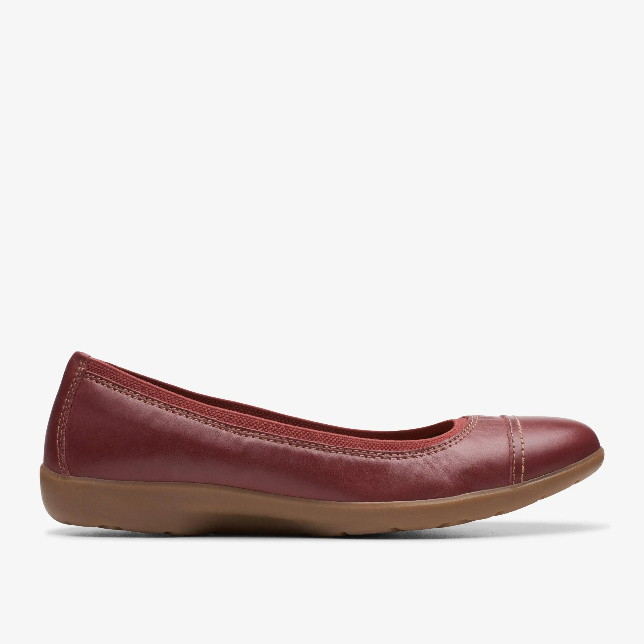 Clarks Meadow Opal Chestnut Leather Best