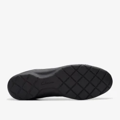 Clarks Meadow Rae Black Leather Best