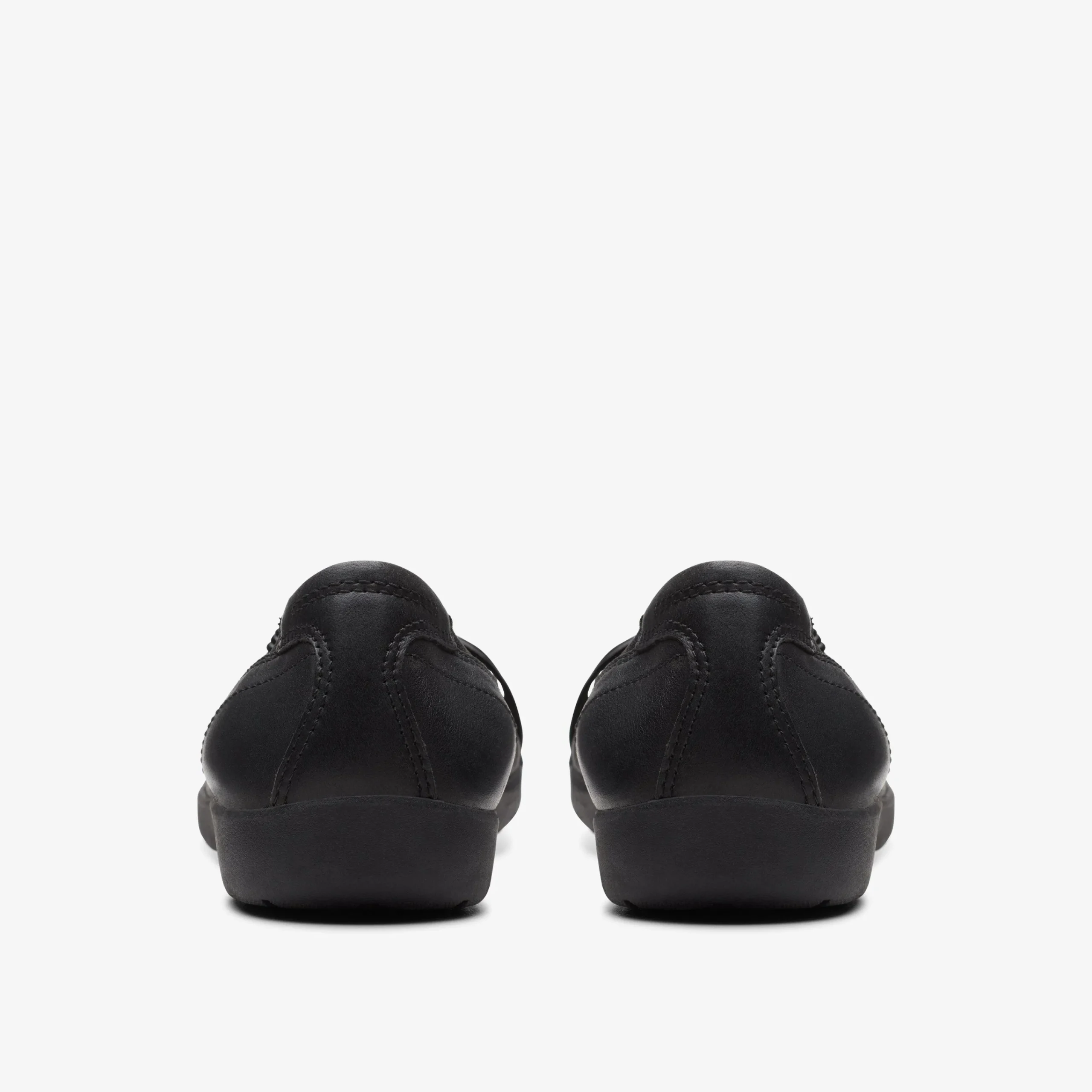 Clarks Meadow Rae Black Leather Best