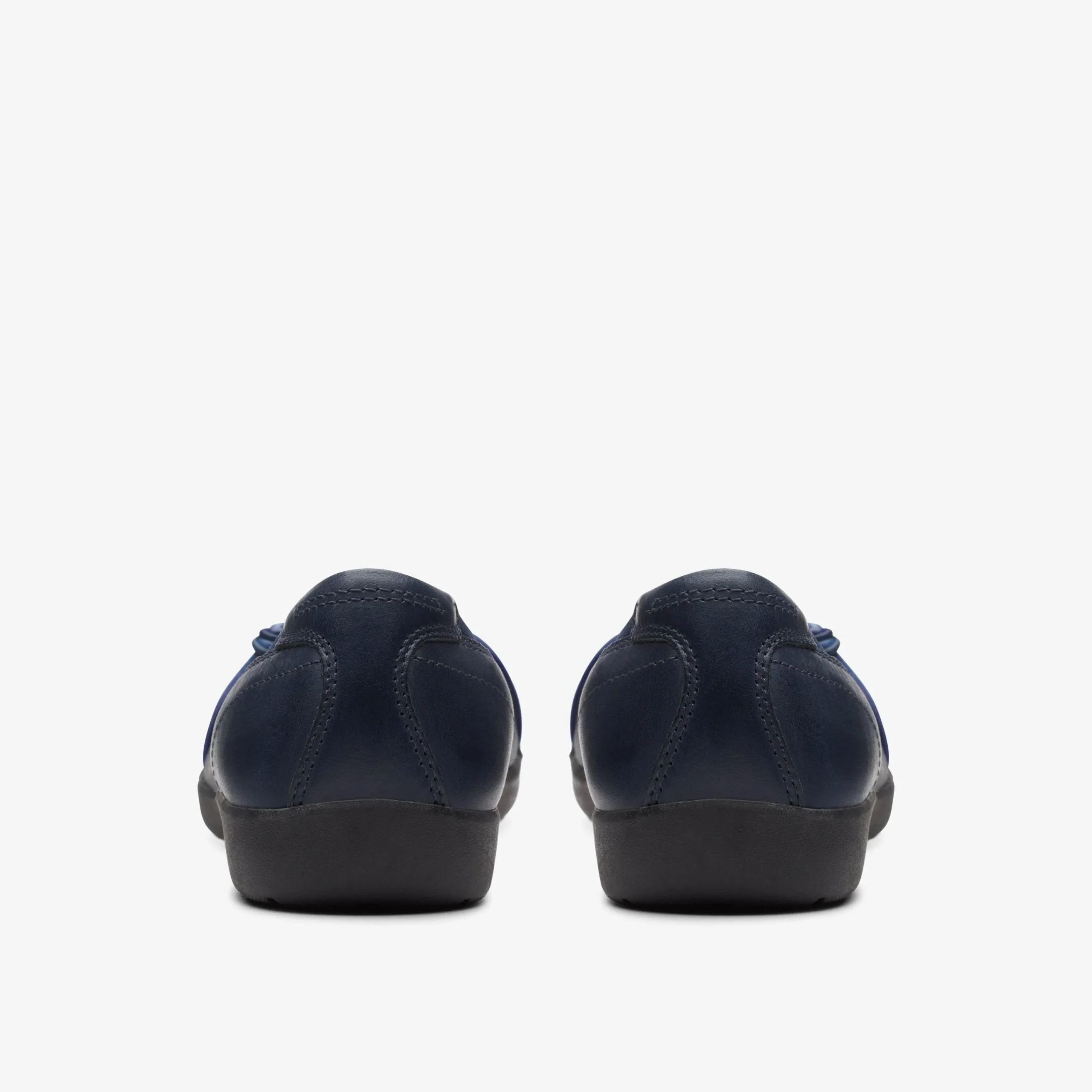 Clarks Meadow Rae Navy Leather Online