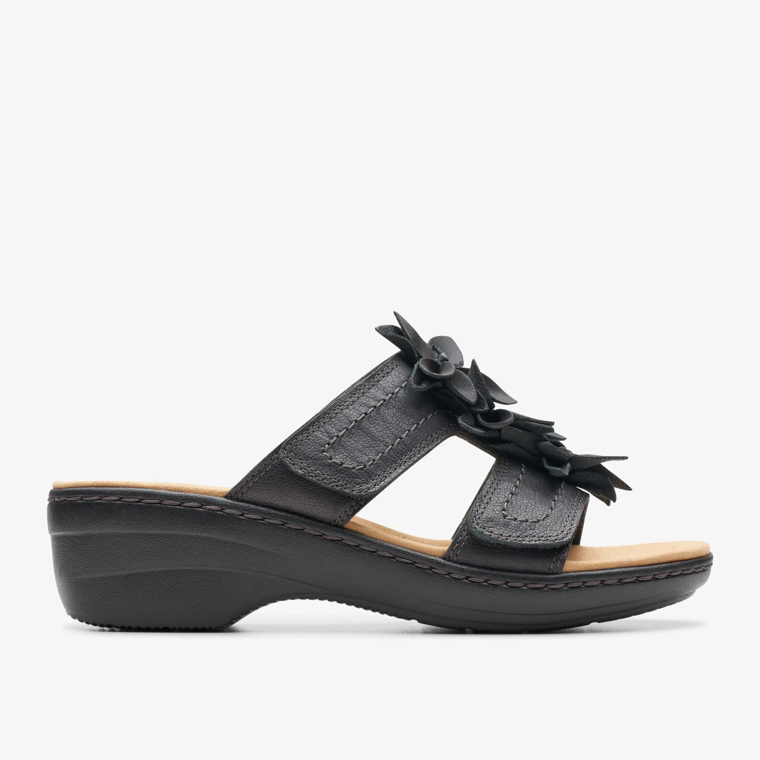 Clarks Merliah Raelyn Black Leather Store