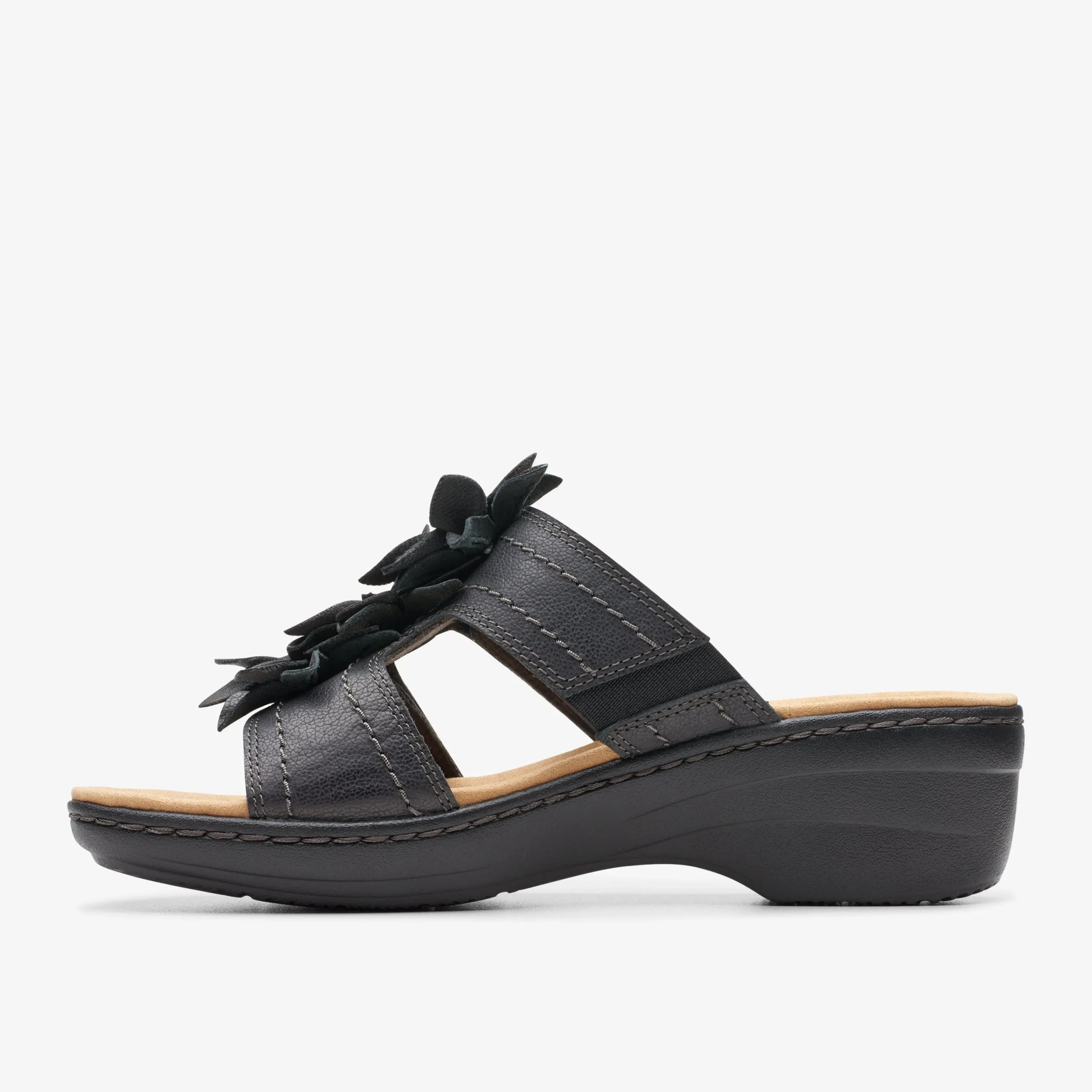 Clarks Merliah Raelyn Black Leather Store