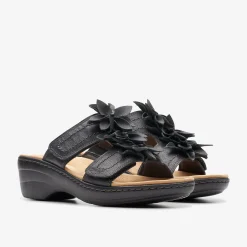 Clarks Merliah Raelyn Black Leather Store