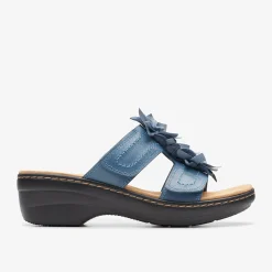 Clarks Merliah Raelyn Blue Leather Best Sale