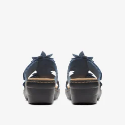 Clarks Merliah Raelyn Blue Leather Best Sale
