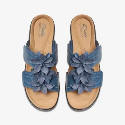 Clarks Merliah Raelyn Blue Leather Best Sale
