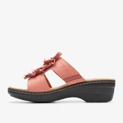 Clarks Merliah Raelyn Coral Leather Hot