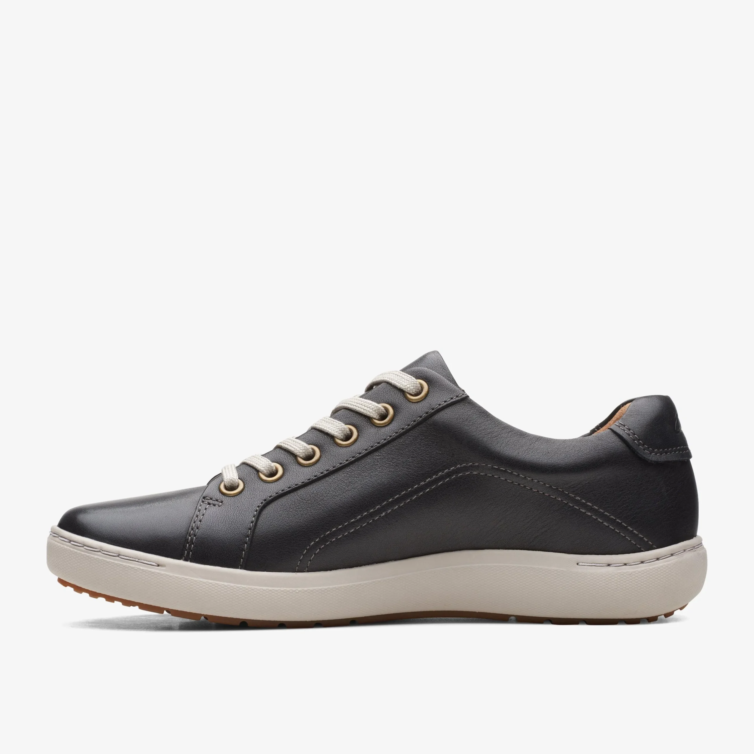 Clarks Nalle Lace Black Leather New