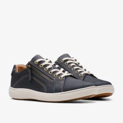 Clarks Nalle Lace Navy Nubuck Hot