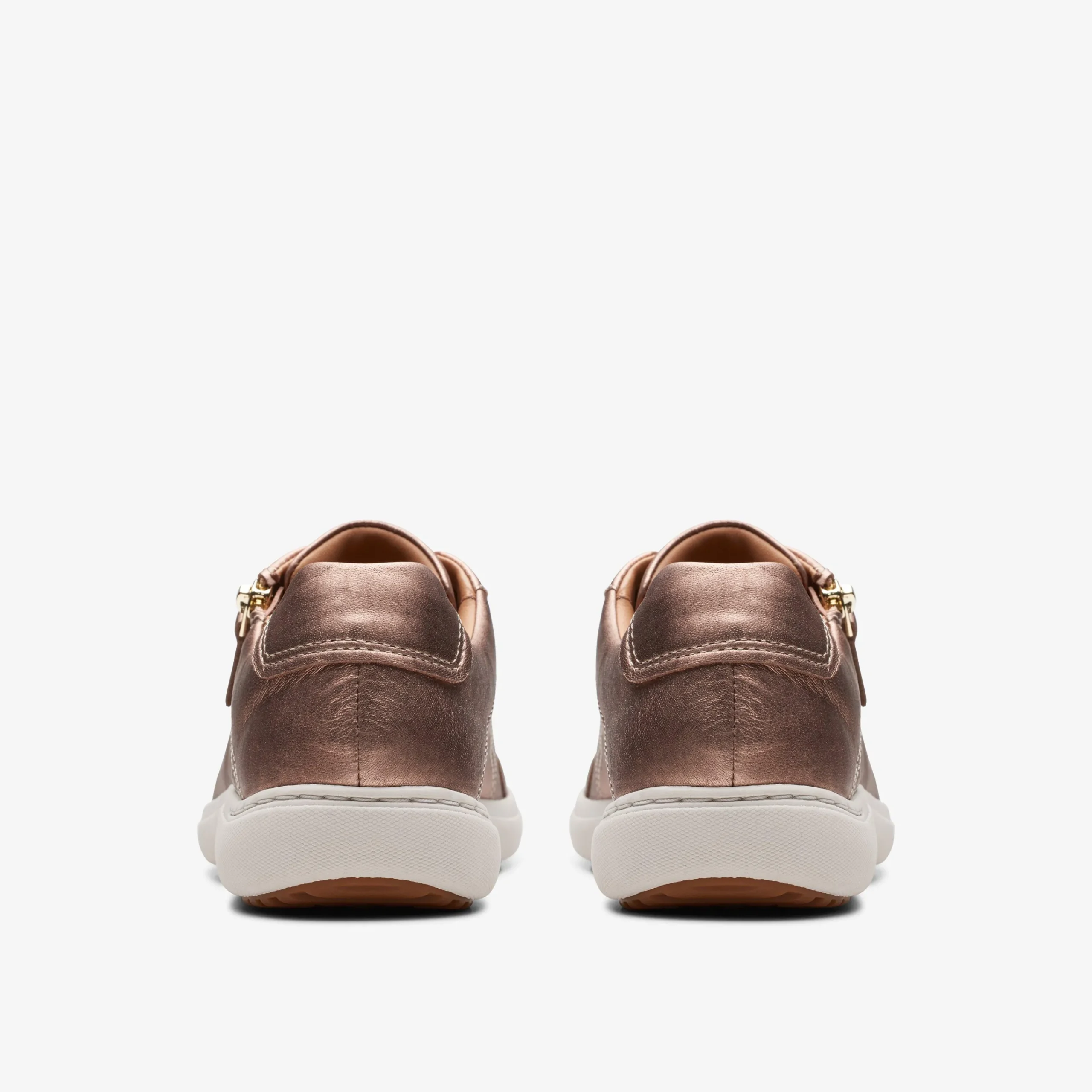 Clarks Nalle Lace Rose Gold Leather Cheap