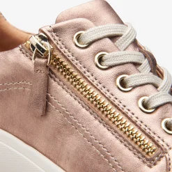 Clarks Nalle Lace Rose Gold Leather Cheap