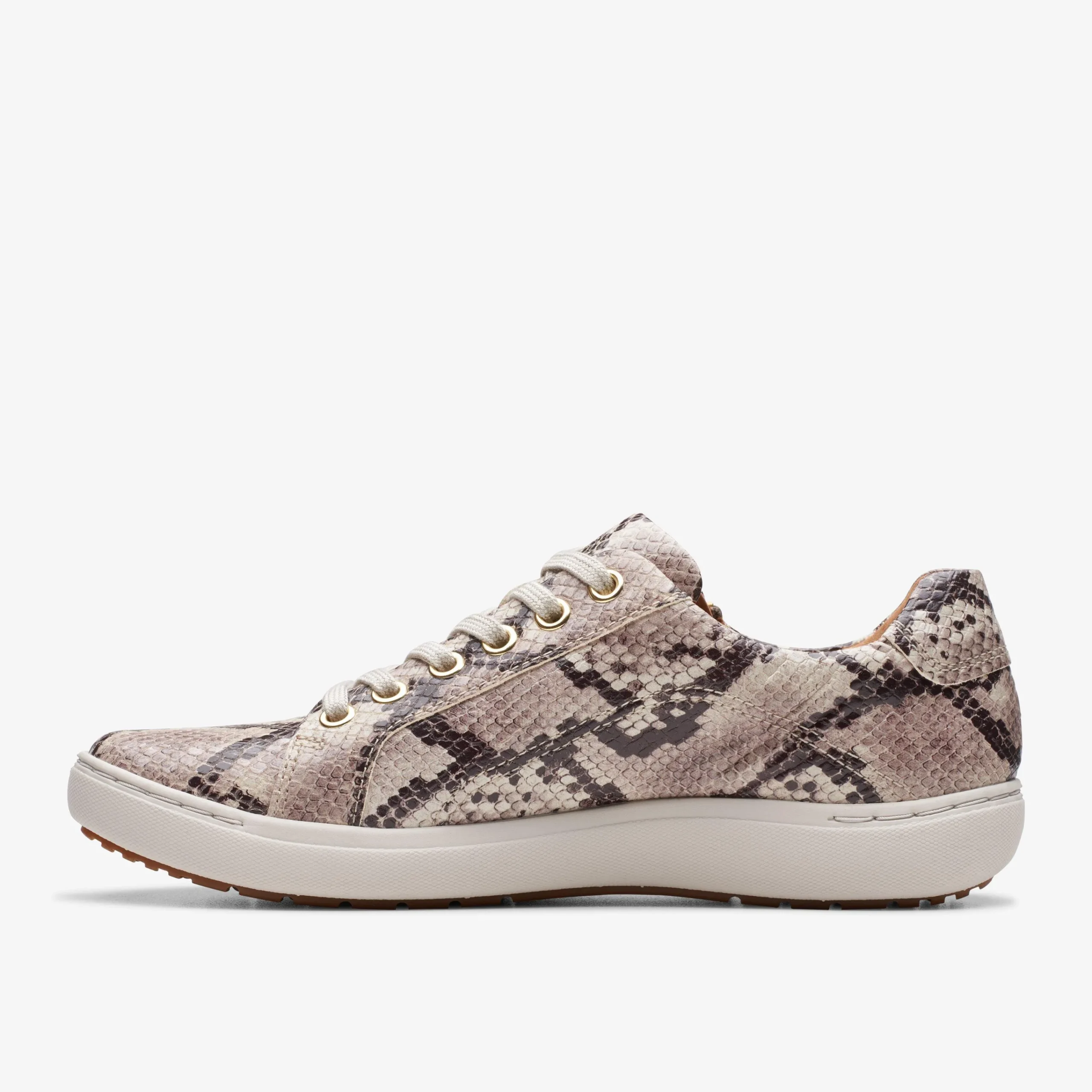 Clarks Nalle Lace Snake Print Cheap