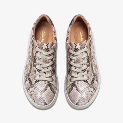 Clarks Nalle Lace Snake Print Cheap