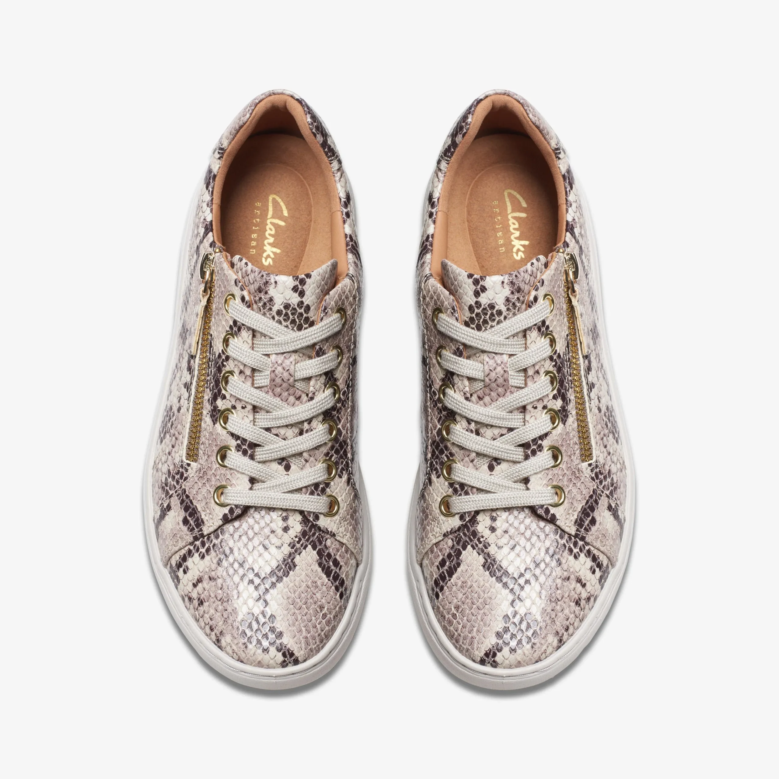Clarks Nalle Lace Snake Print Cheap