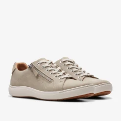 Clarks Nalle Lace Stone Nubuck Outlet