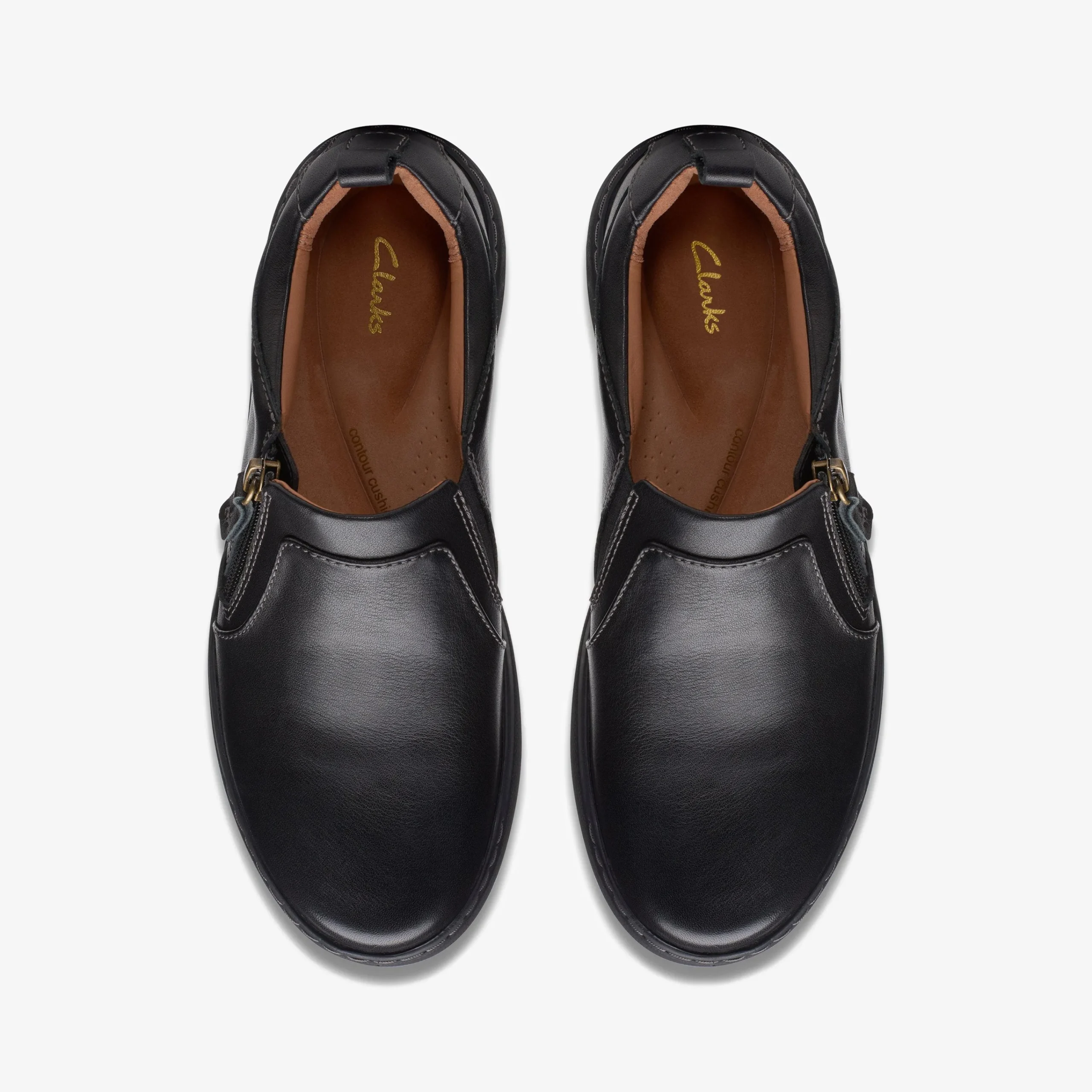 Clarks Nalle Lilac Black Leather Discount