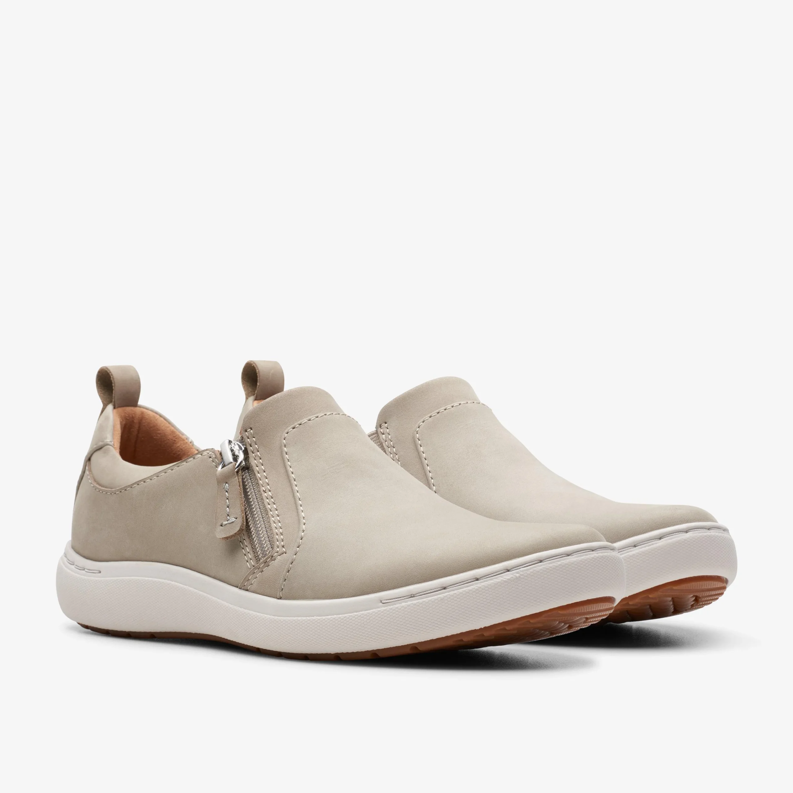 Clarks Nalle Lilac Stone Nubuck Fashion