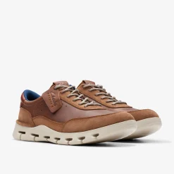 Clarks Nature X One Dark Tan Leather New