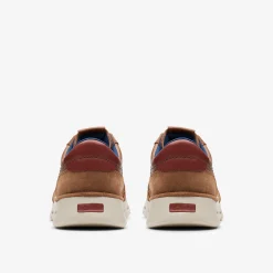Clarks Nature X One Dark Tan Leather New
