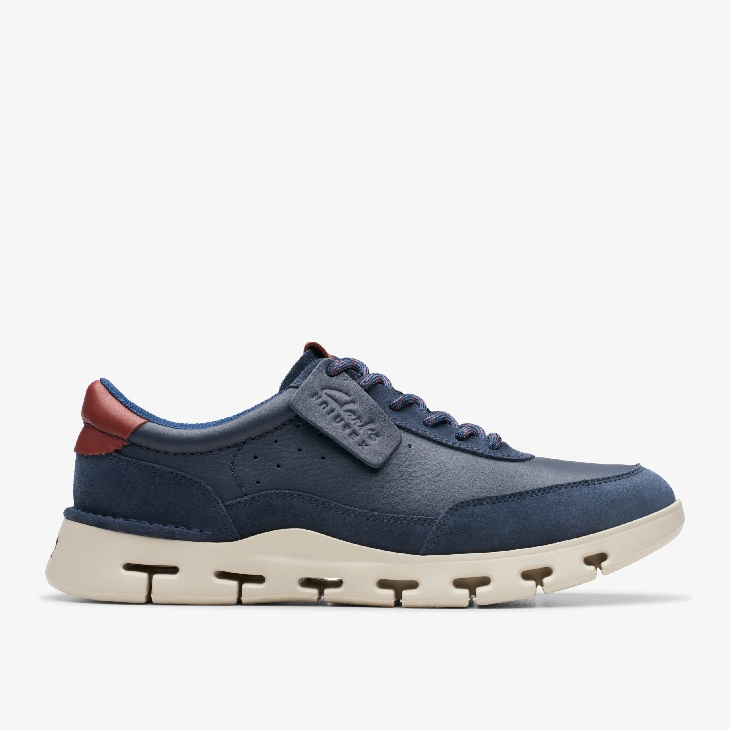 Clarks Nature X One Navy Leather Best