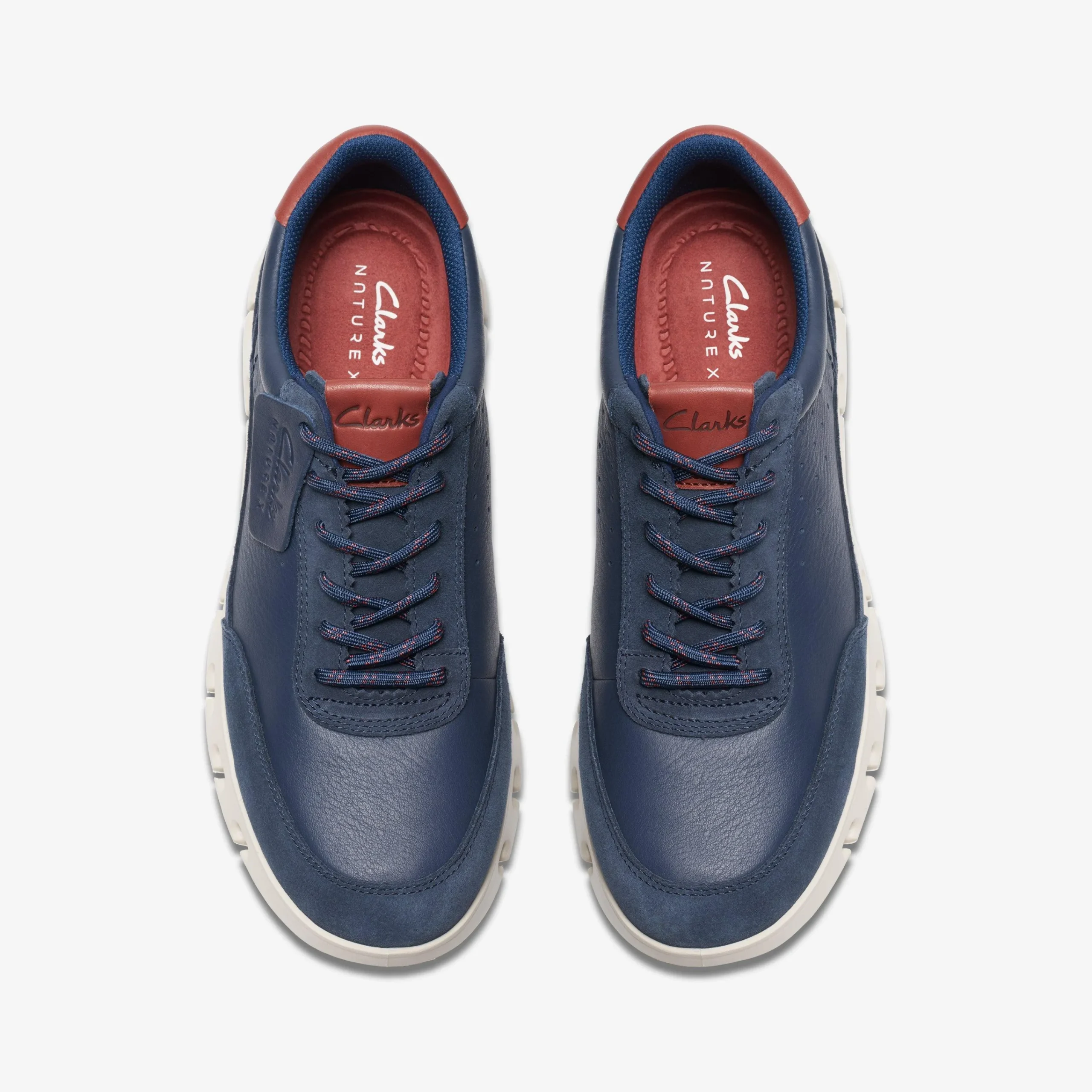 Clarks Nature X One Navy Leather Best