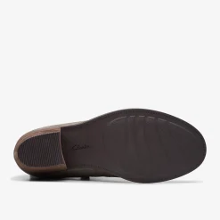 Clarks Neva Lo Taupe Metallic Flash Sale