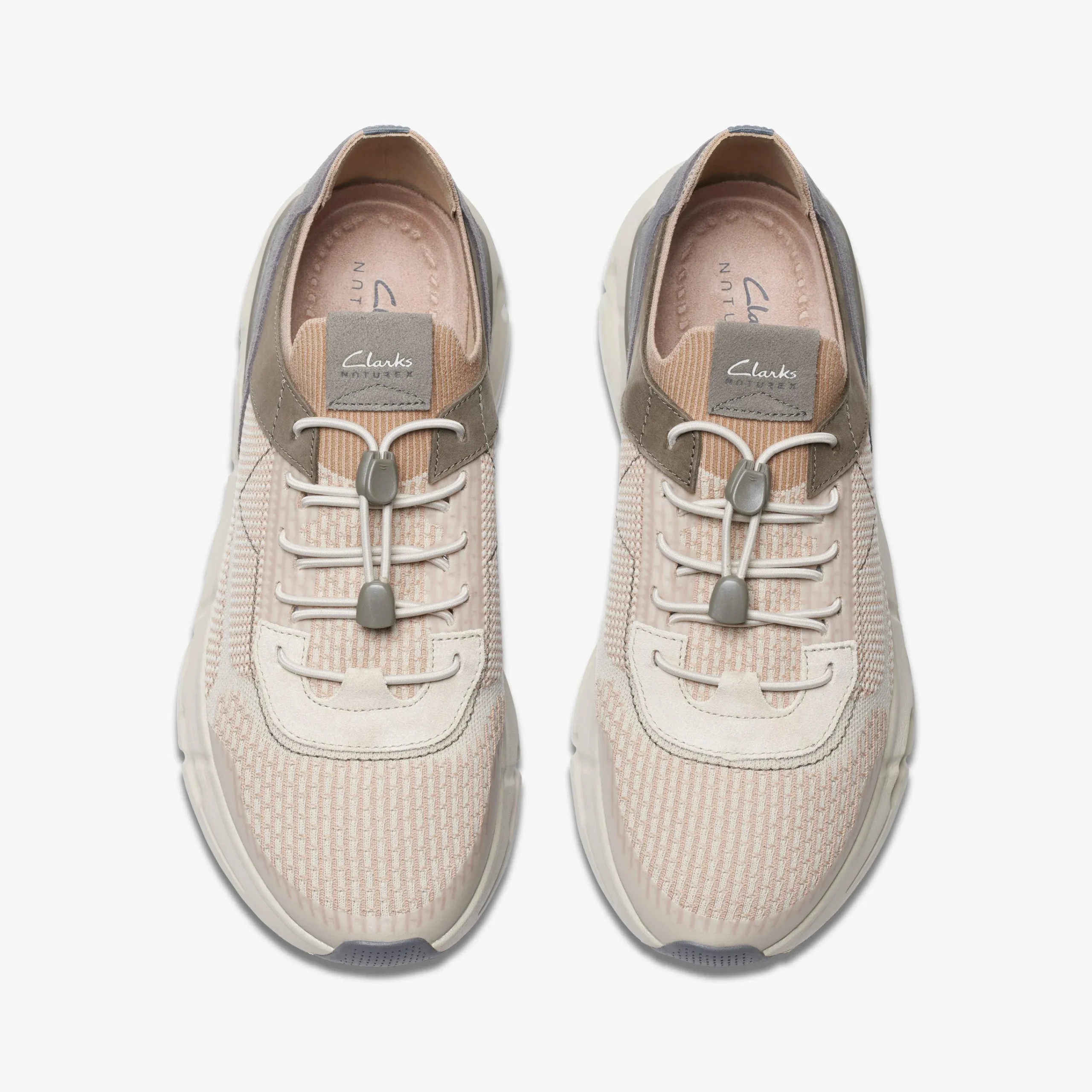 Clarks NXE Knit Ecru Combination Shop