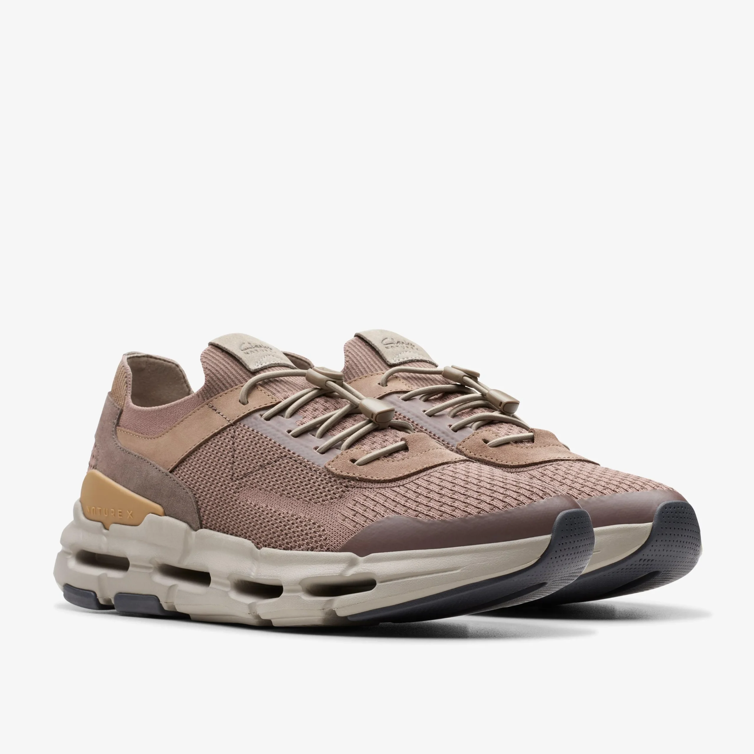 Clarks NXE Knit Pebble Combination Flash Sale