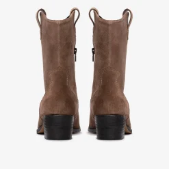 Clarks Octavia Up Taupe Suede Flash Sale