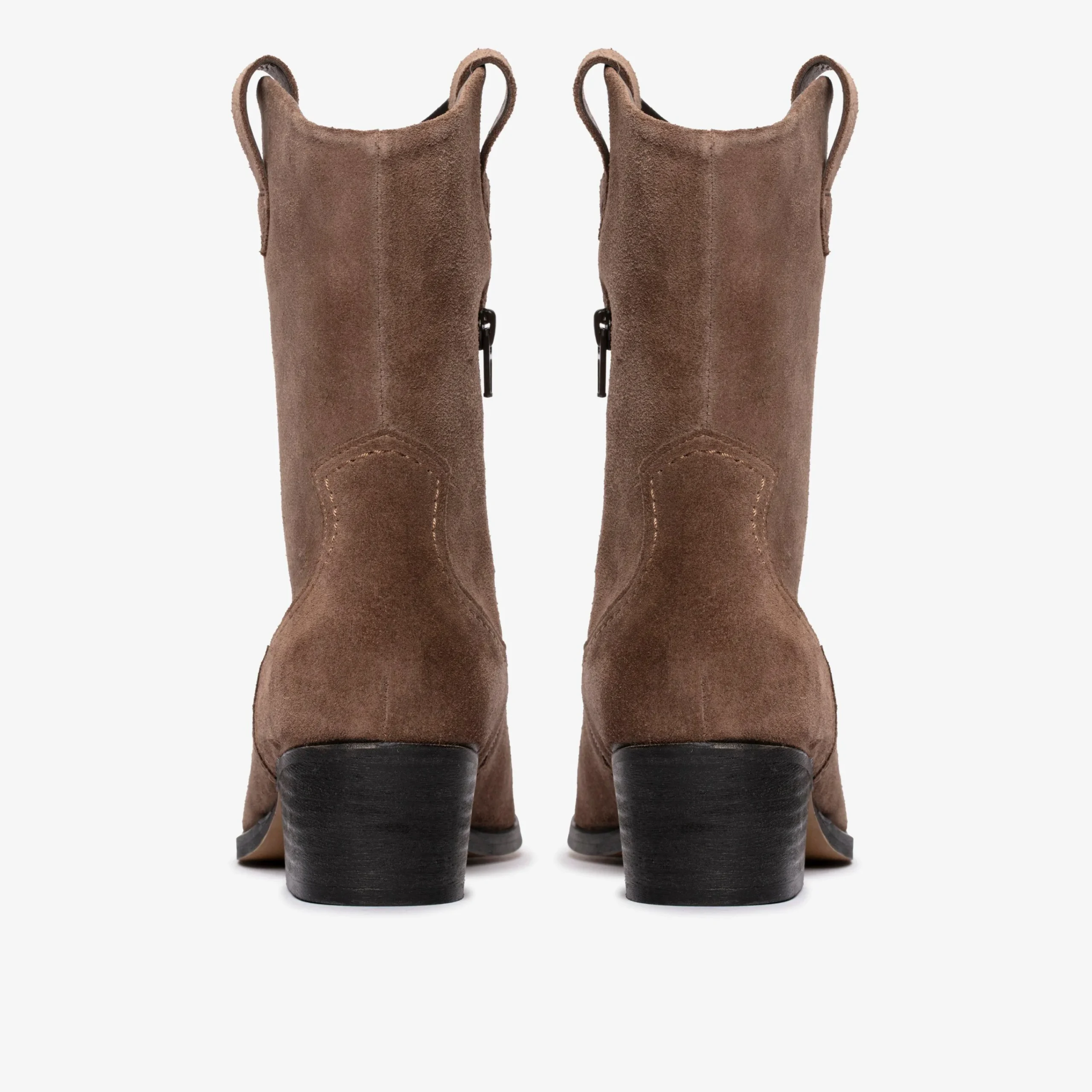 Clarks Octavia Up Taupe Suede Flash Sale