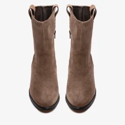 Clarks Octavia Up Taupe Suede Flash Sale