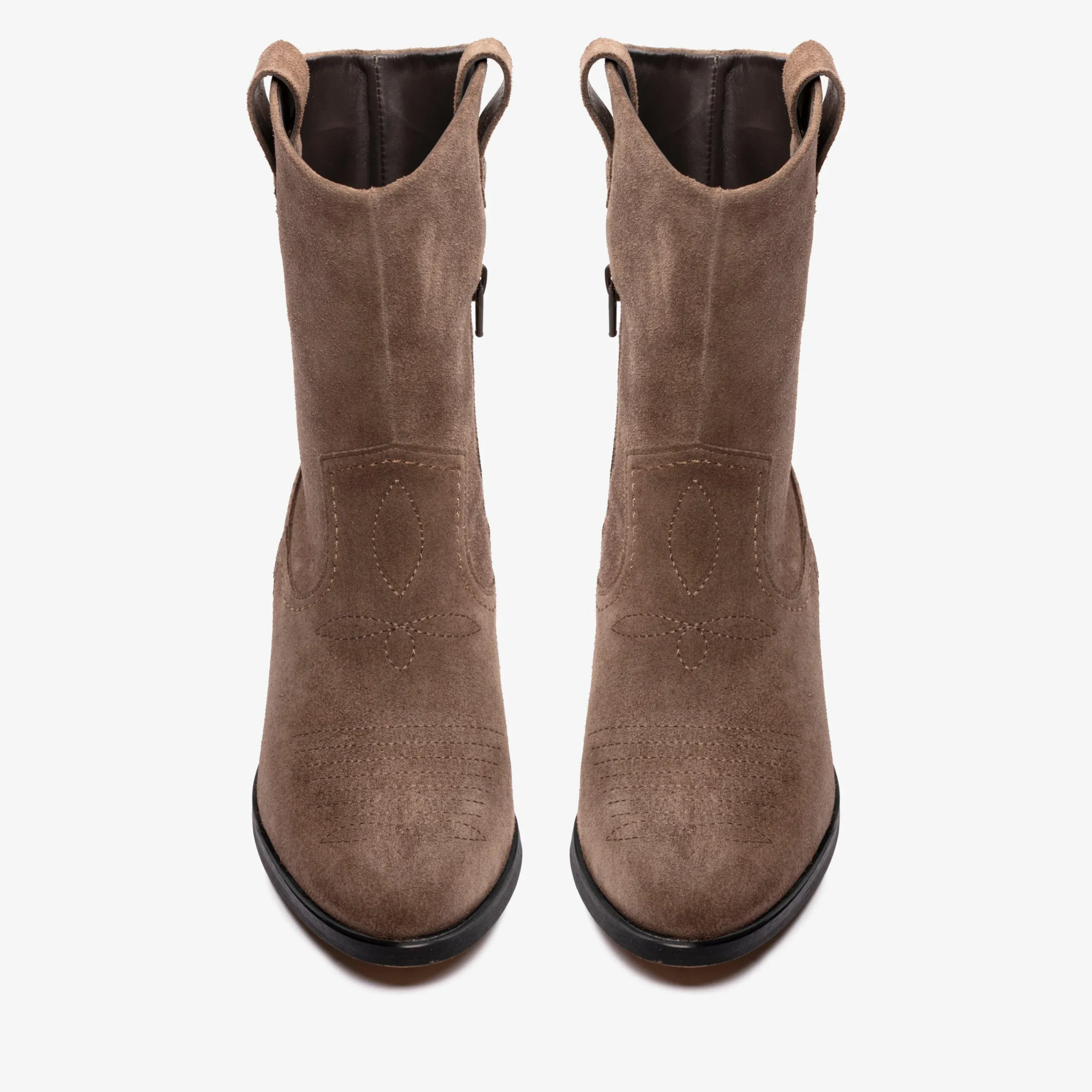 Clarks Octavia Up Taupe Suede Flash Sale