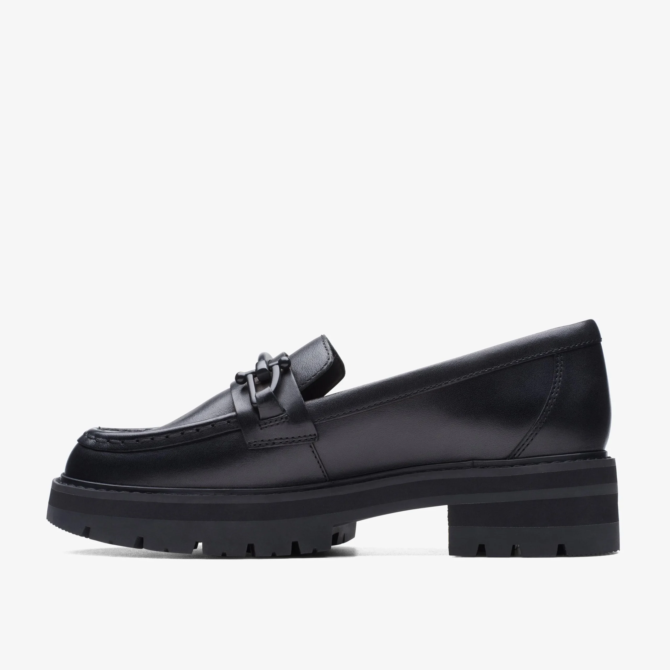 Clarks Orianna Bit Black Leather Hot