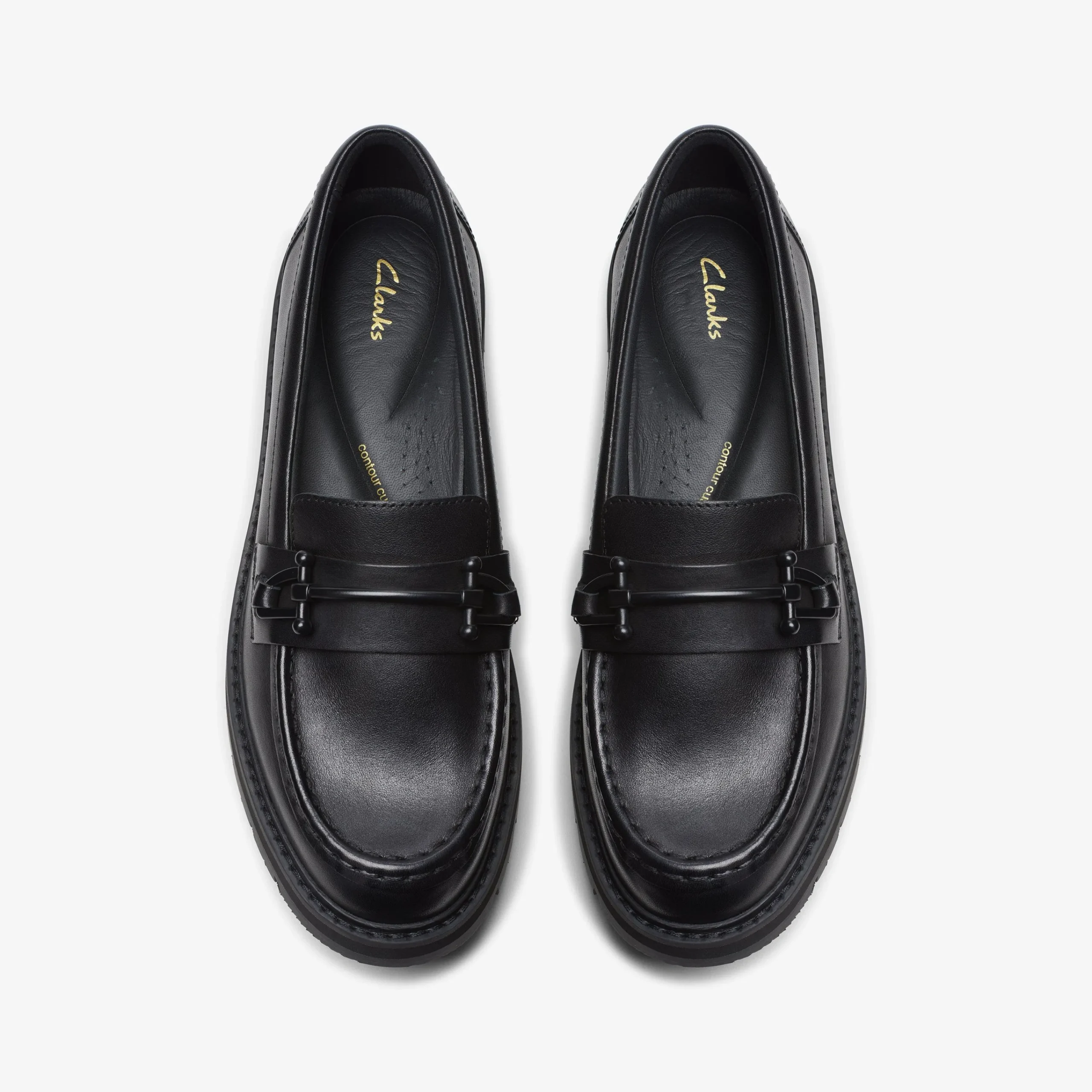 Clarks Orianna Bit Black Leather Hot