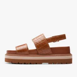 Clarks ORIANNA GLIDE Tan Interest Discount