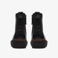 Clarks Orianna Lace Black Leather Shop