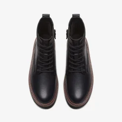 Clarks Orianna Lace Black Leather Shop