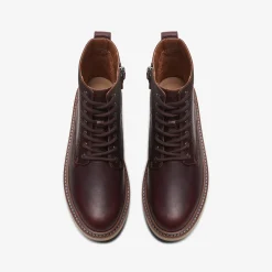 Clarks Orianna Lace Dark Brown Leather New