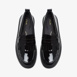 Clarks Orianna Loafer Black Patent Leather Store