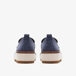Clarks Orianna Loafer Navy Nubuck Fashion