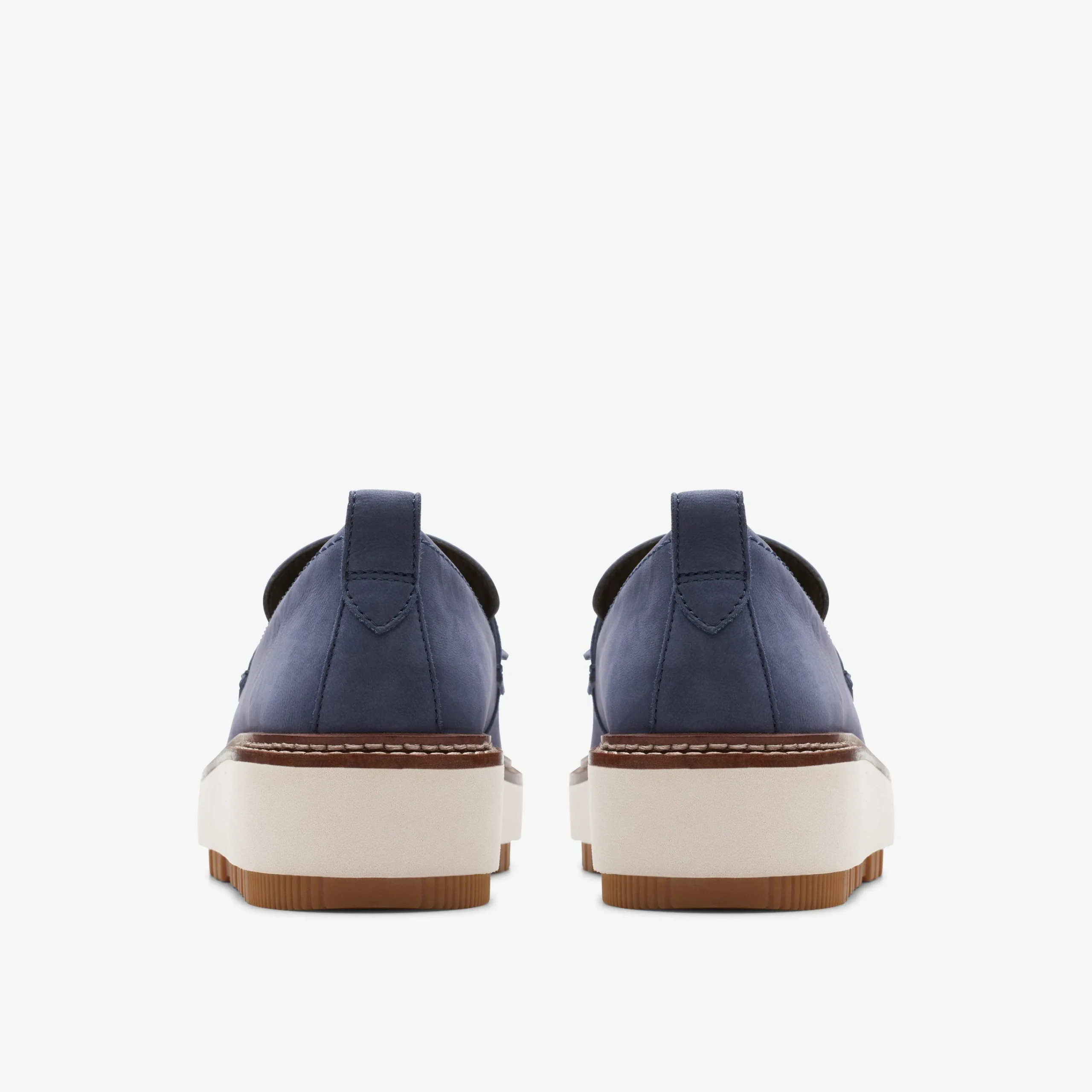 Clarks Orianna Loafer Navy Nubuck Fashion