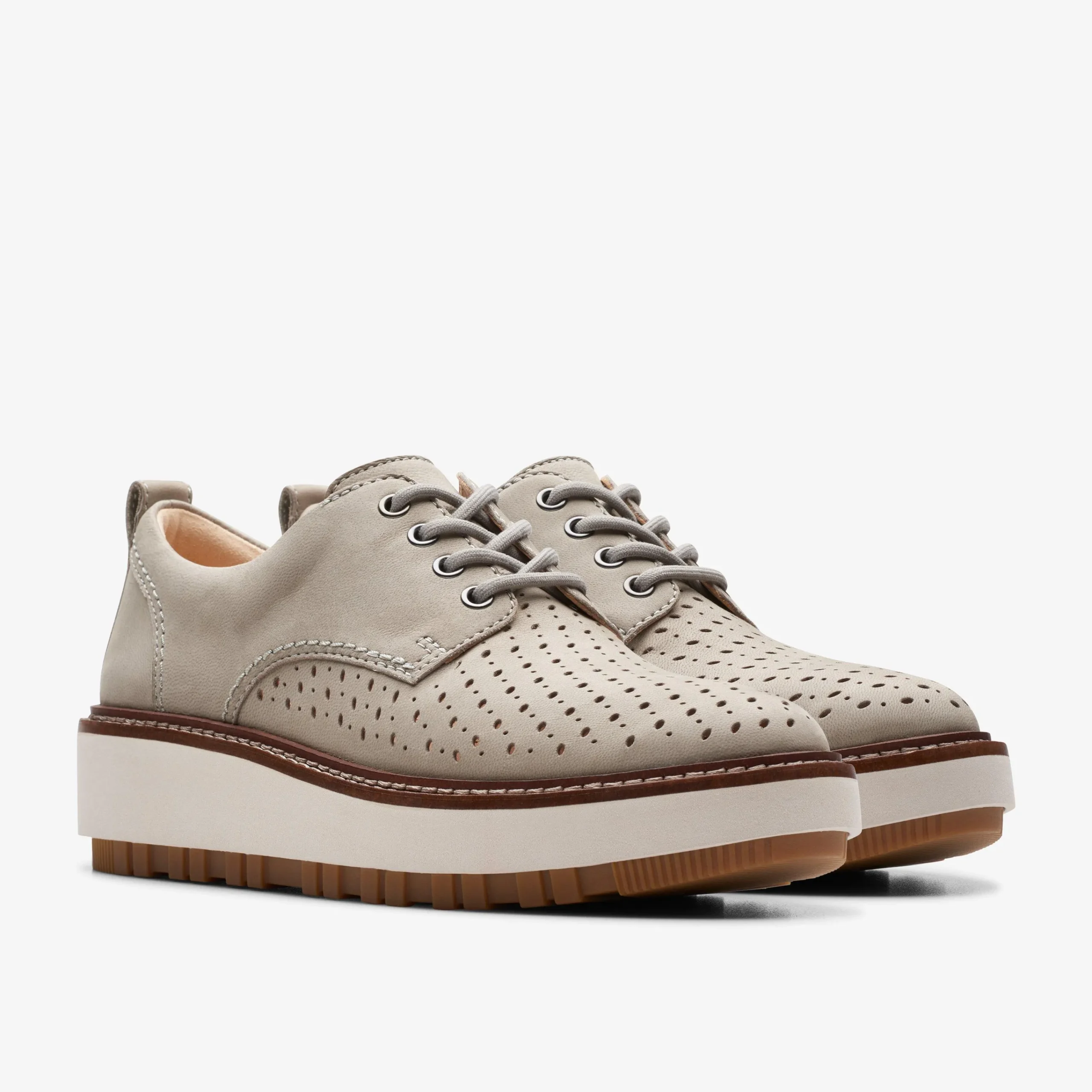 Clarks Orianna Move Stone Nubuck Flash Sale