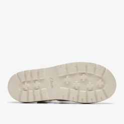 Clarks Orianna Twist Off White Leather Hot