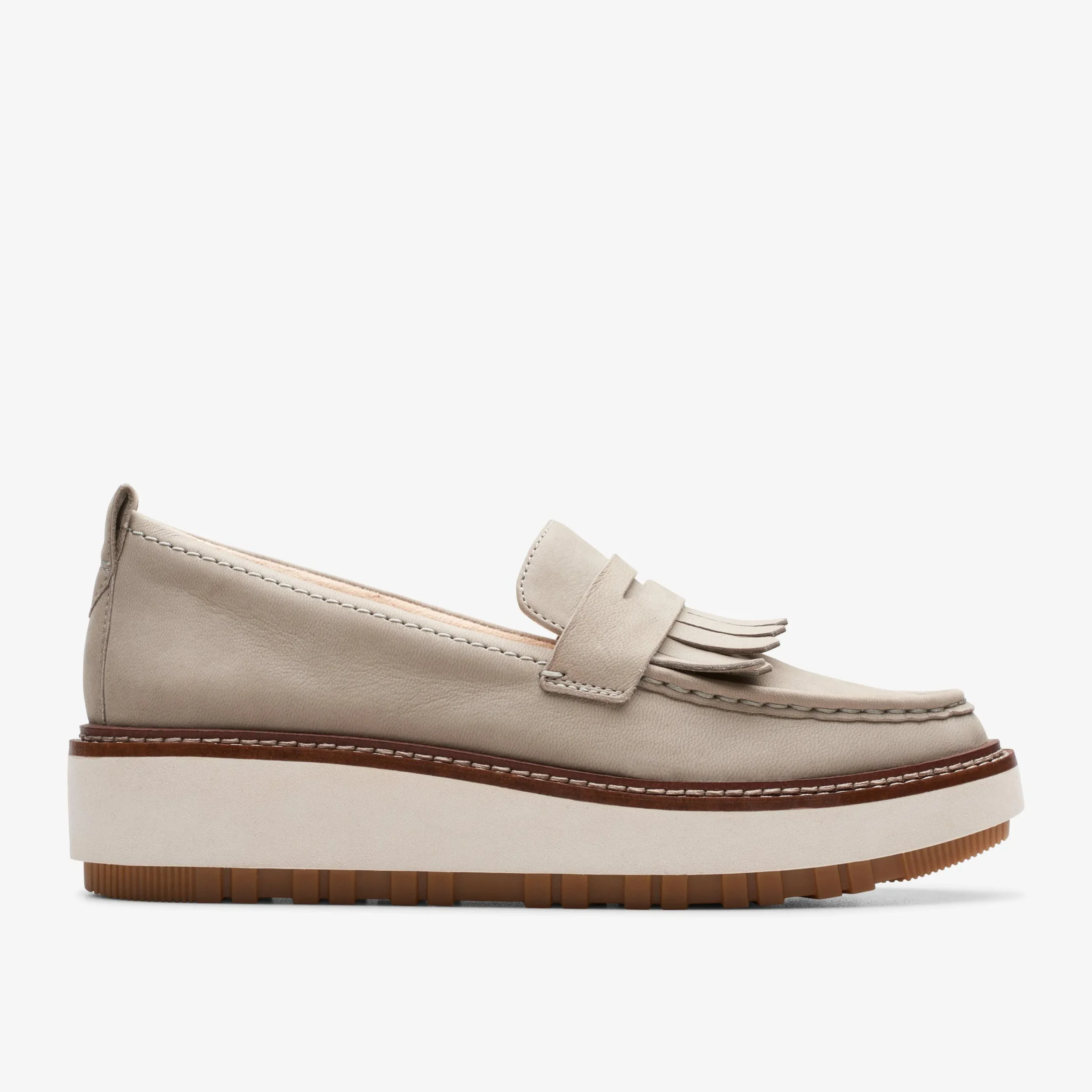Clarks Orianna W Loafer Stone Nubuck Discount